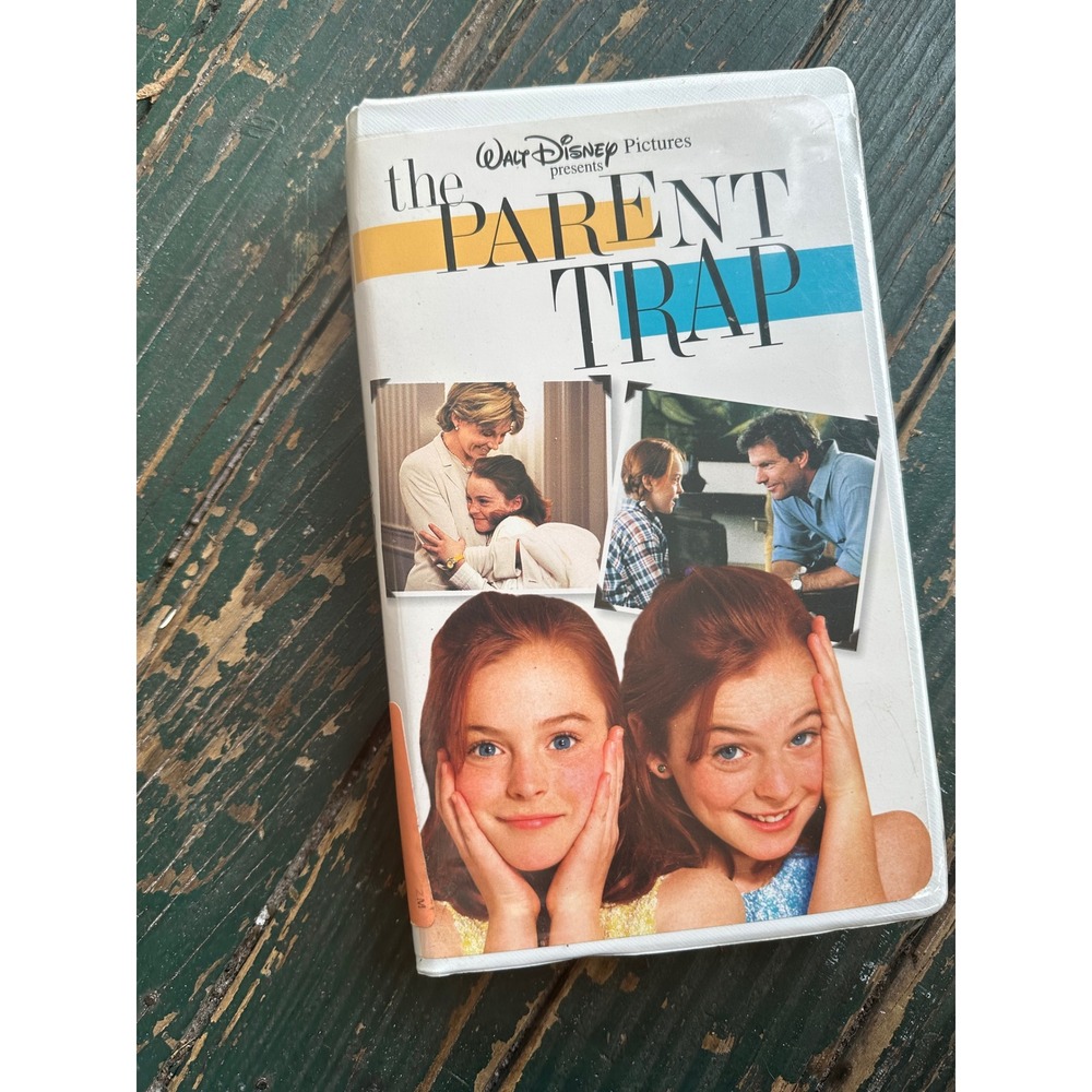 The Parent Trap VHS 1998 Lindsay Lohan Disney Movie Clamshell Case A3401